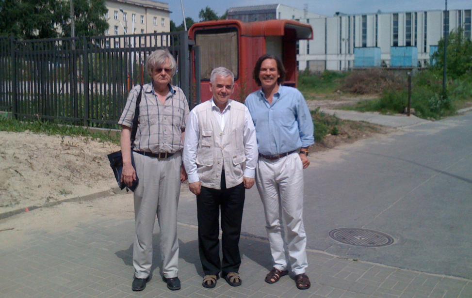 Rory Lewis with Professors Zbigniew Raś, Andrzej Skowron