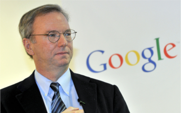 Dr. Rory Lewis, Eric Schmidt, CEO of Google, in Audience